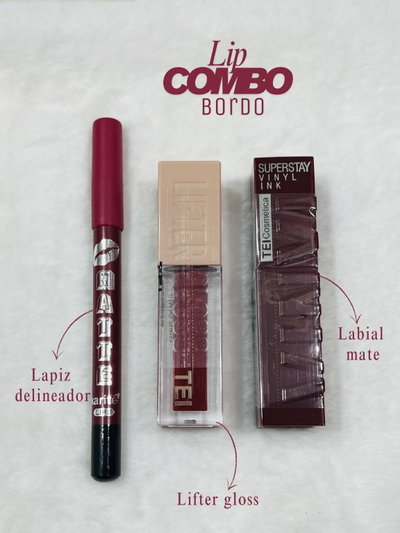 Lip Combo bordo✨💄