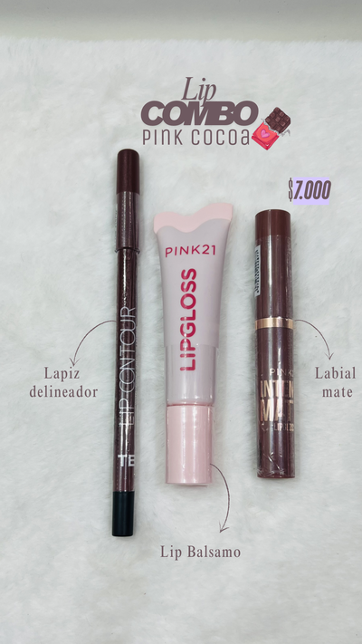 Lip Combo pink cocoa✨💄