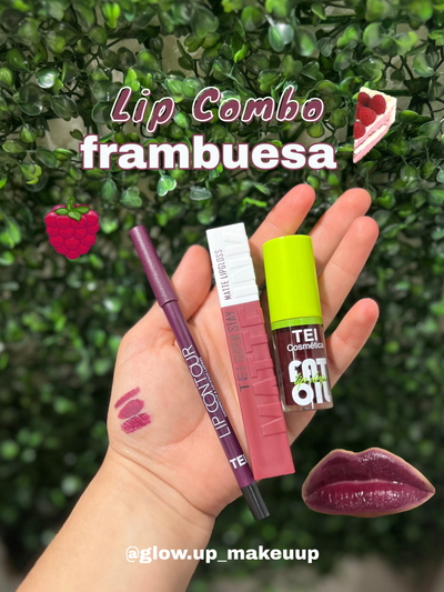 Lip Combo FRAMBUESA💋✨