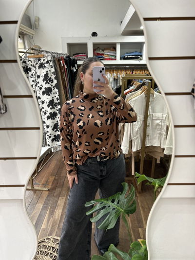 Buzo Print lanilla