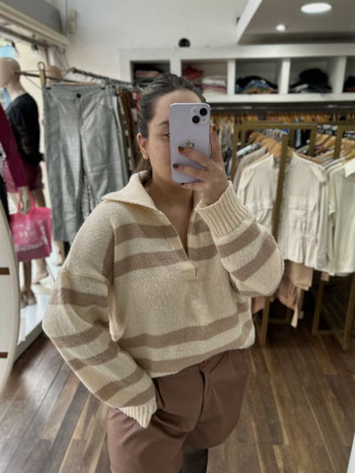 Sweater rayas