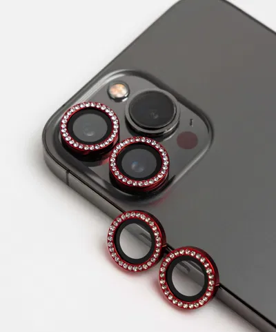 Protectores con strass o glitter