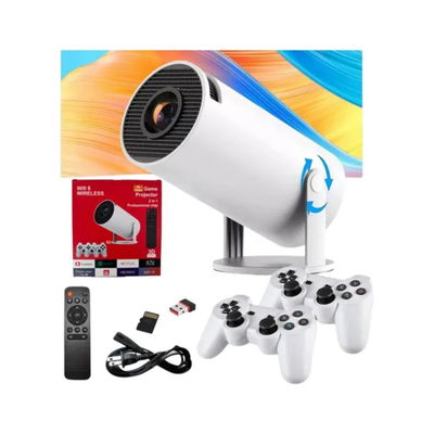 Proyector Gamer 4k UltraHD + Joystick + Smart Tv