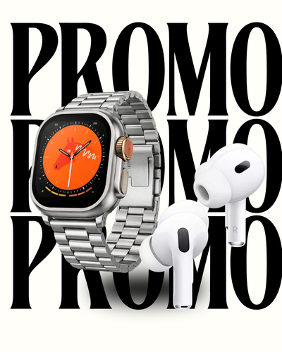 PROMO Smartwatch ULTRA3+ AirPods 