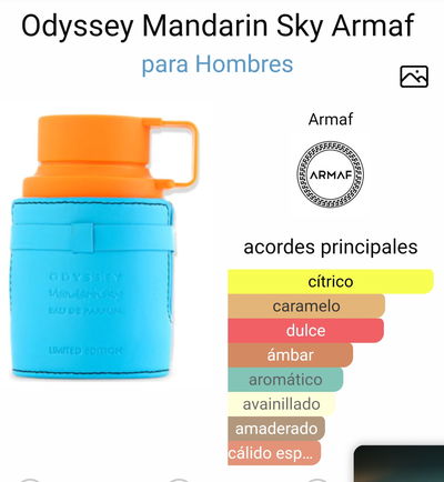 Odyssey Sky Mandaryn, Armaf 