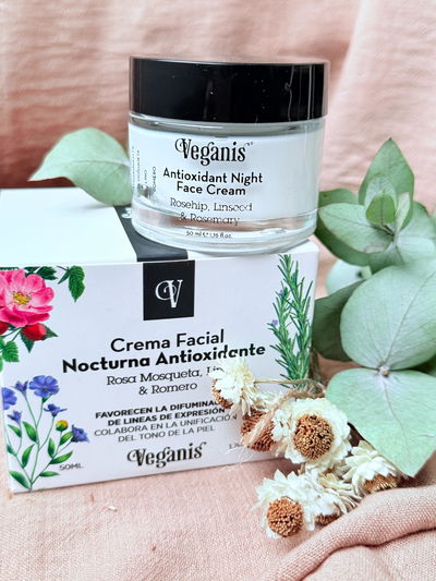 Crema Facial Nocturna Antioxidante