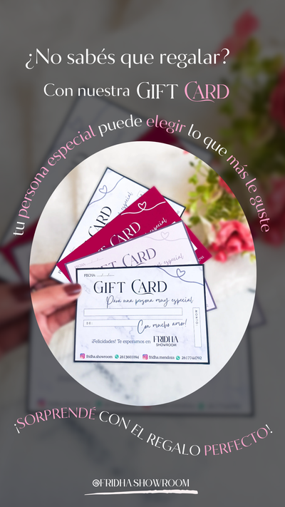 GIFT CARD | Fridha Showroom 