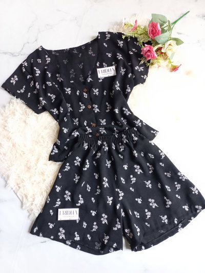 •Camisa o Short GALIA | Negro 
