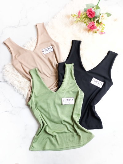 •Musculosa FEDRA | Verde