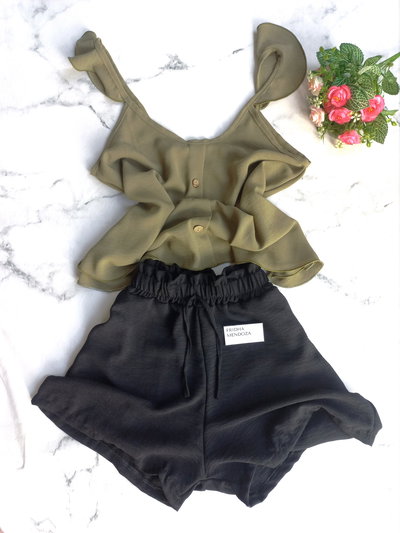 •Musculosa EMILY | Verde oliva
