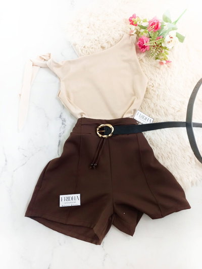 •Short SASTRERO | Chocolate