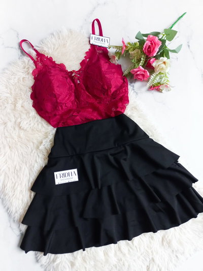 •Falda pantalon vuelos MIKA
