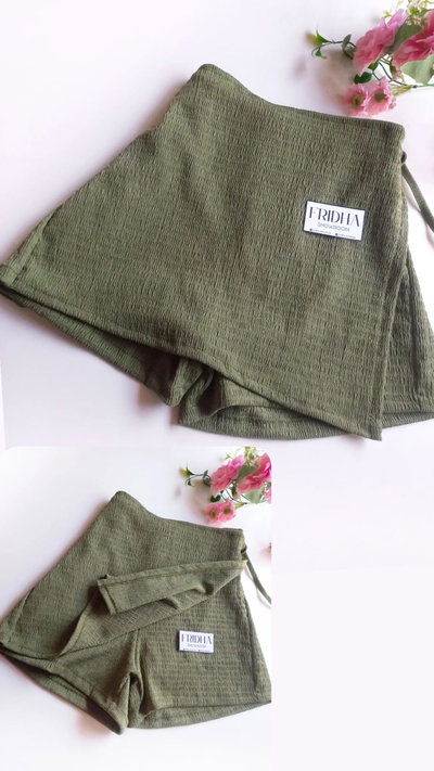 •Short pollera VITTA | VERDE