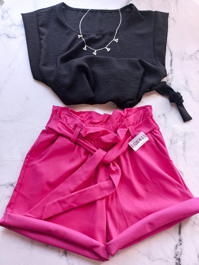 •Short lazo | FUCSIA 