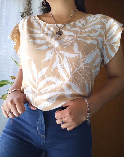 •Blusa SELENE | Beige 