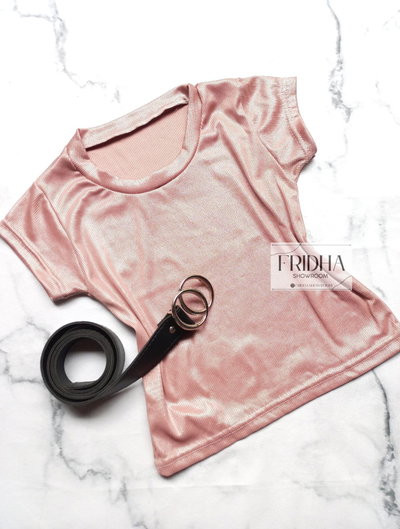 •Remera MORLEY LUREX | Rosa 