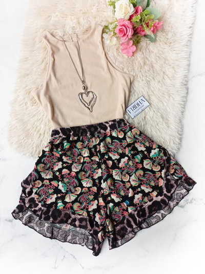 COMBO Short PRINT + Top GIO 