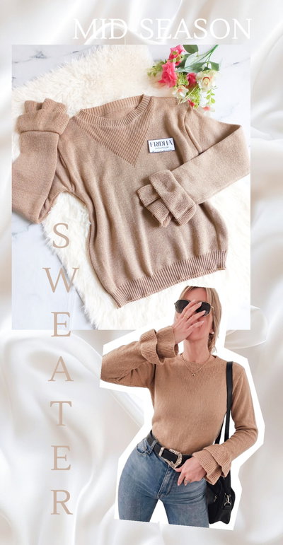 •Sweater GRECIA | Beige