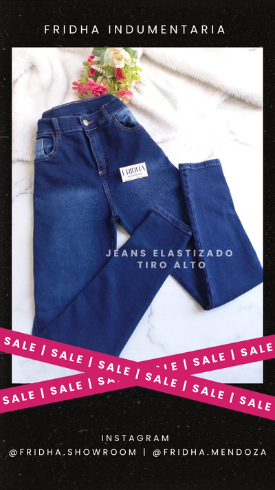 Jeans chupin | elastizado