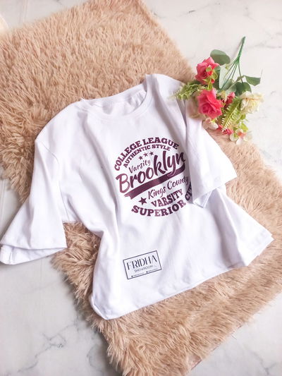 Remera ESTAMPADA B/R
