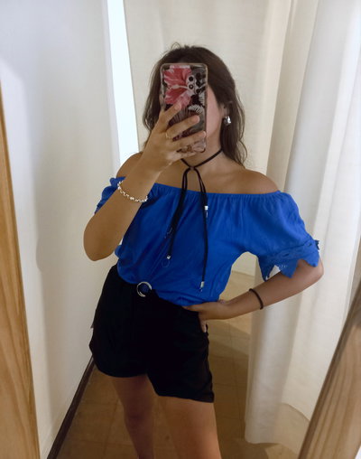 Blusa ZENLAYA azul