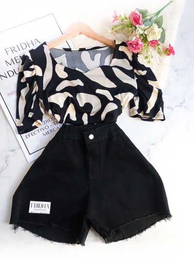 Blusa EVA | bicolor