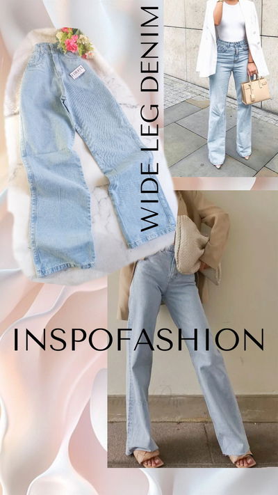 Jeans wide leg VODKA