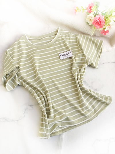 Remera NINA - Verde pistacho