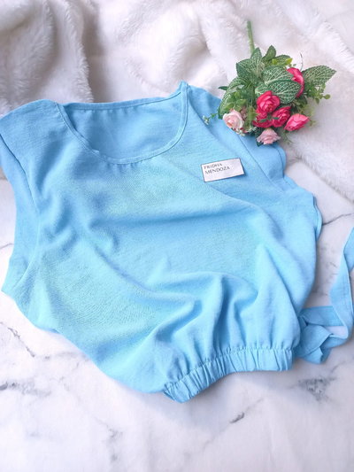 •Blusa ZAIRA - Celeste