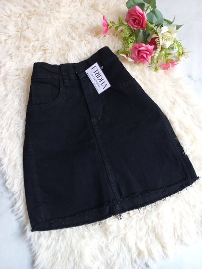 *Falda Elastizada | BLACK