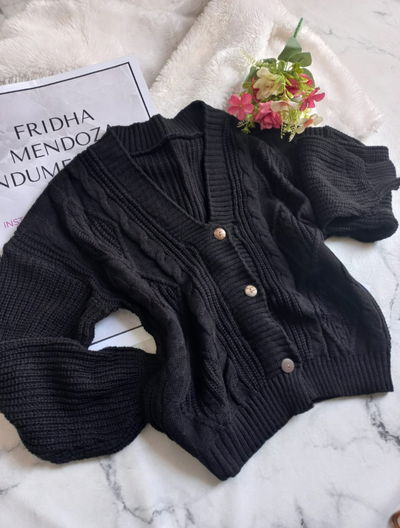 Cardigan LUNETTE | Black