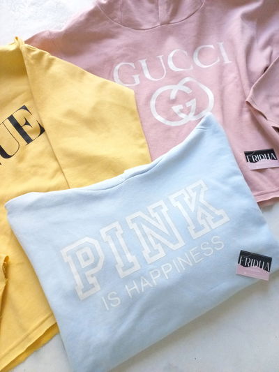 Buzo PINK | celeste