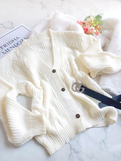 Cardigan LUNETTE | Natural