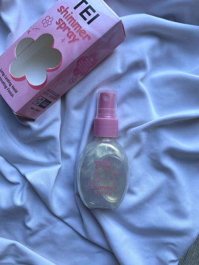 Fijador shimmer spray