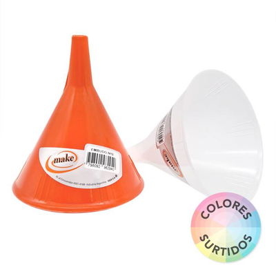 Embudo plastico make n°15 