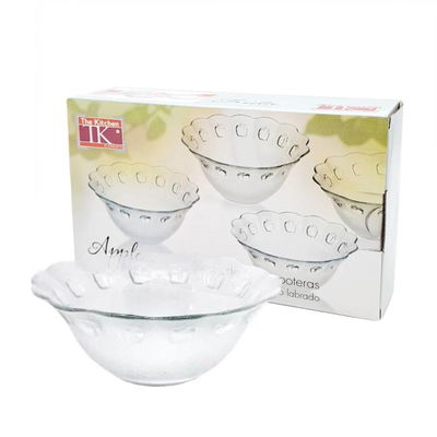 Set x6 compoteras manzana 