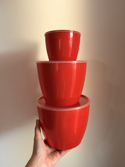 Set x3 Bowls con tapa