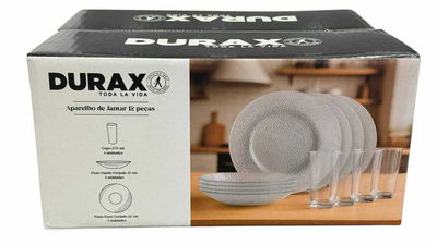 Set vajilla x12 piezas durax