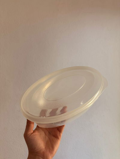 Hermético ovalado 2 litros con tapa