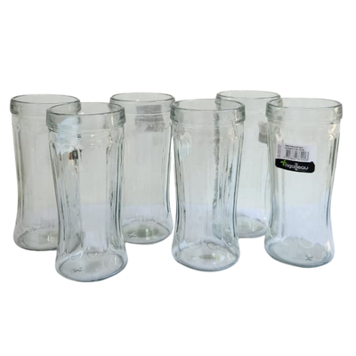 Vaso pub rigolleau x6 