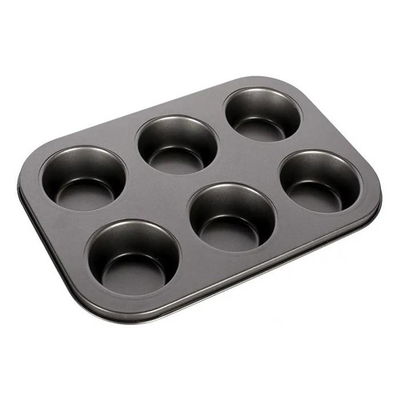 Molde para muffins antiadherente x6