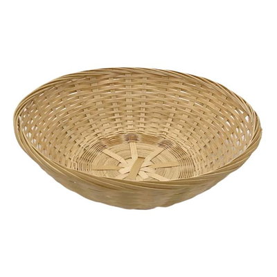 Panera / Canasto de mimbre natural 22cm