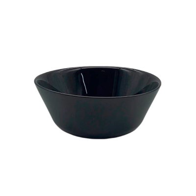 Compoteras x6 vidrio opal negro
