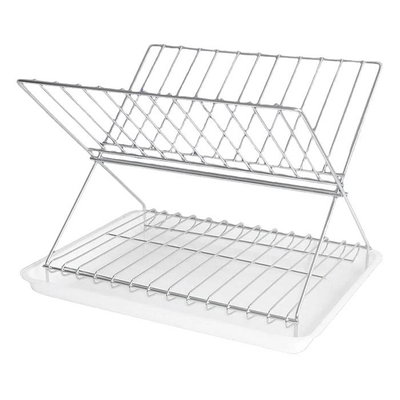 Secaplatos Plegable Cromado