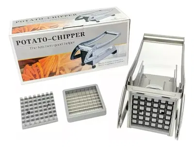 CORTADORA DE PAPAS BASTON DE ACERO INOXIDABLE