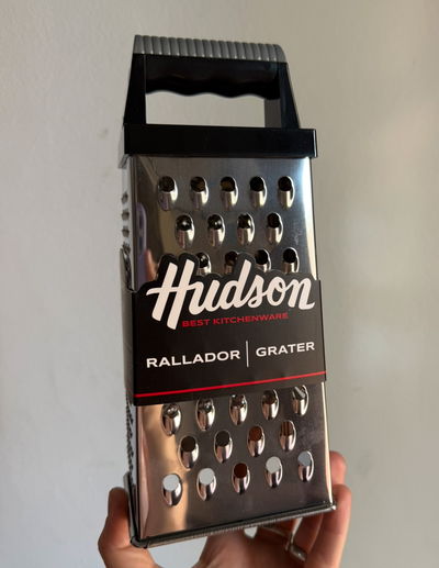 rallador hudson acero 4 usos 25cm