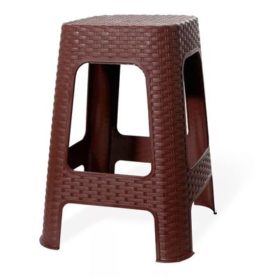 Banqueta simil ratan x2 NEGRAS