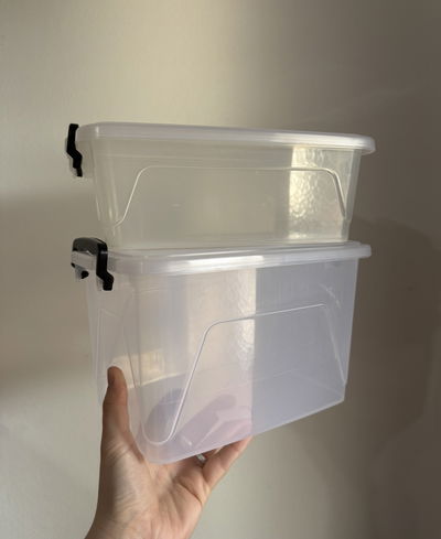 Combo x2 hermeticos con traba 