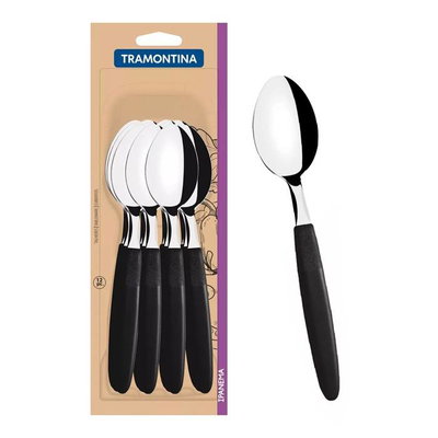 Cuchara Sopera de Acero inoxidable x12 tramontina