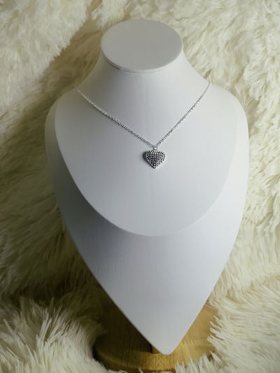 Conjunto corazón con strass AB